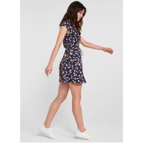 HUTCH Wrap Around Clara Leopard Dress - Picture 3 of 8